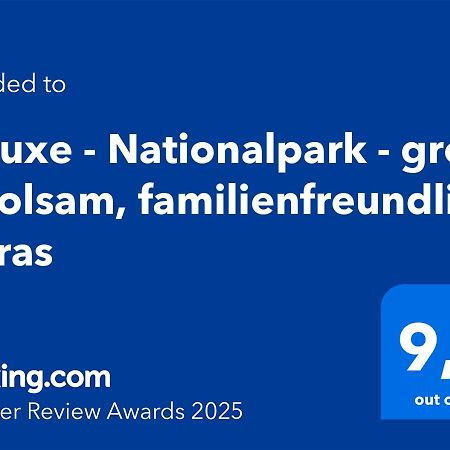 Apartament Deluxe - Nationalpark - Gross, Erholsam, Familienfreundlich, Extras Ellweiler Zewnętrze zdjęcie